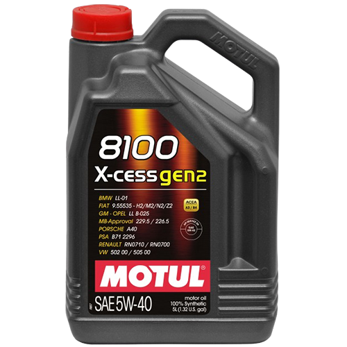 8100 X-CESS GEN2 5W40 5L Motul 109911