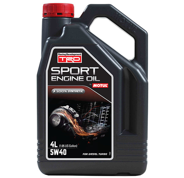 TRD SPORT ENGINE OIL 5W40 FOR DIESEL 4L Motul 112308