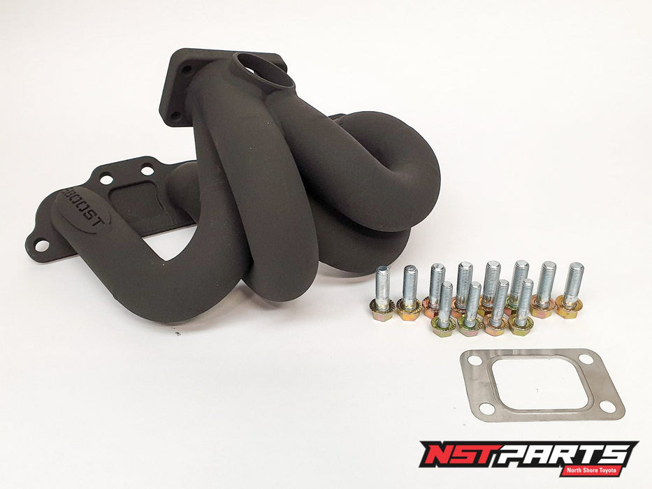 6Boost Turbo Exhaust Manifold / SR20 High-mount T2 Single-Entry