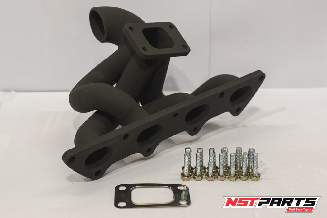 6Boost Turbo Exhaust Manifold / 4G63 / T3 Twin Scroll Evo 4-9