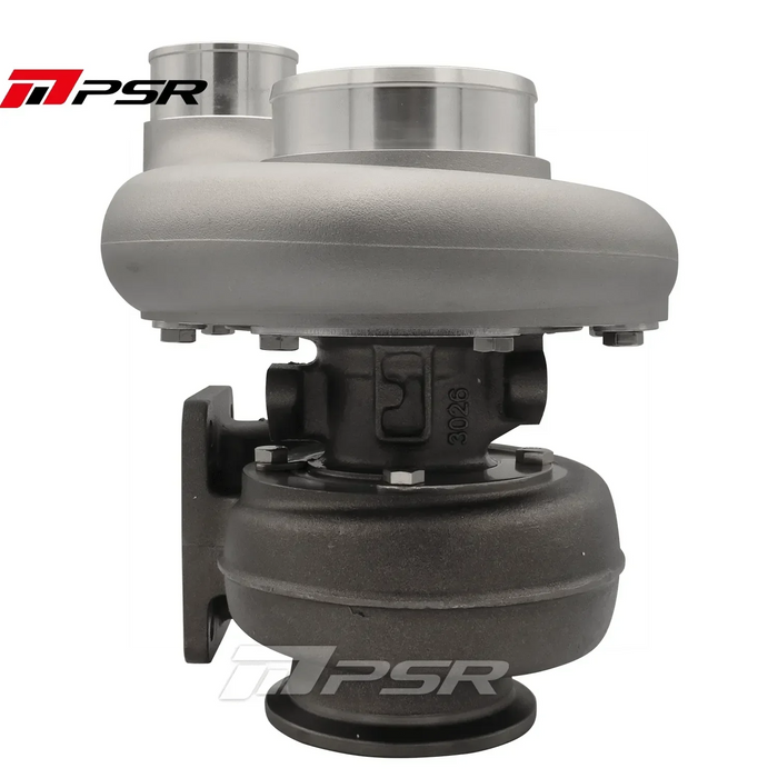 PULSAR Billet 363D 366D 369D DUAL CERAMIC BALL BEARING Turbo with 90Â° Elbow Outlet Compressor