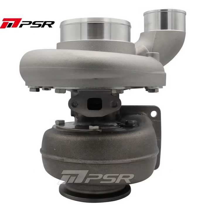 PULSAR Billet 363D 366D 369D DUAL CERAMIC BALL BEARING Turbo with 90Â° Elbow Outlet Compressor