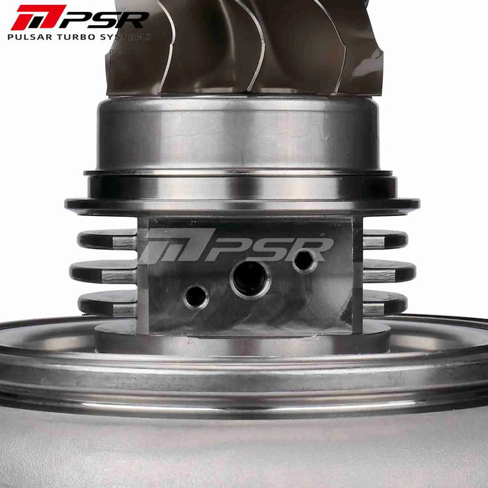 PSR 485D Dual Ball Bearing Turbo Curved Point Milled Billet Compressor Wheel