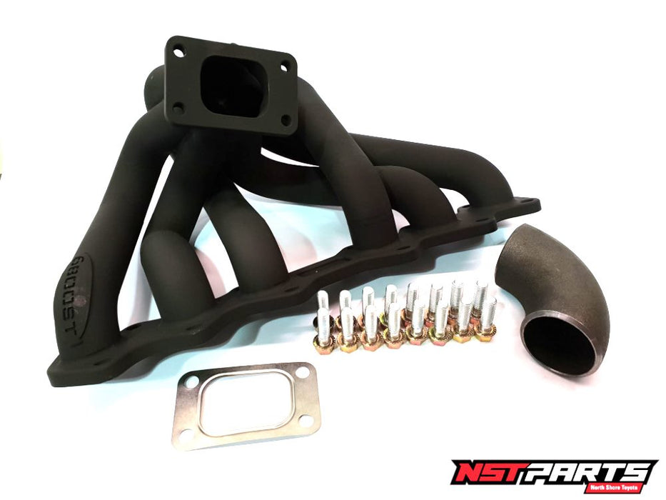 6Boost Turbo Exhaust Manifold / 1JZGTE Non VVTI / T3 Single Entry / Single Turbo