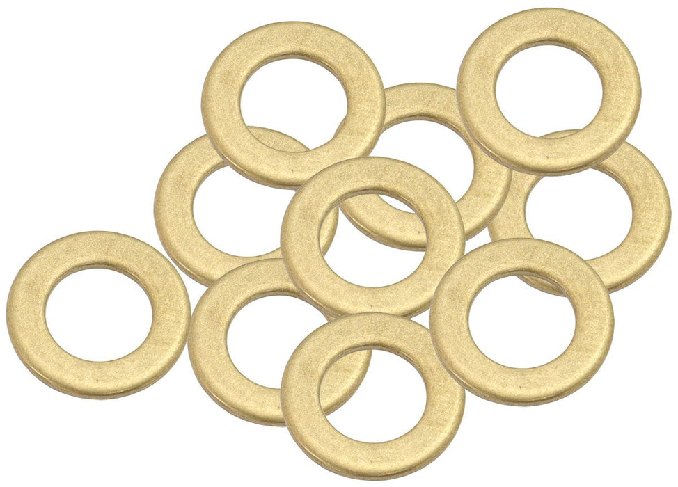 Metric Brass Washers 8mm I.D, 14mm O.D AF181-08