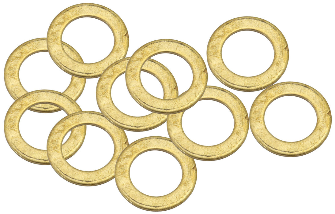 Metric Brass Washers 10mm I.D, 16mm O.D AF181-10