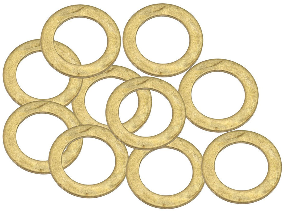 Metric Brass Washers 12mm I.D, 18mm O.D AF181-12