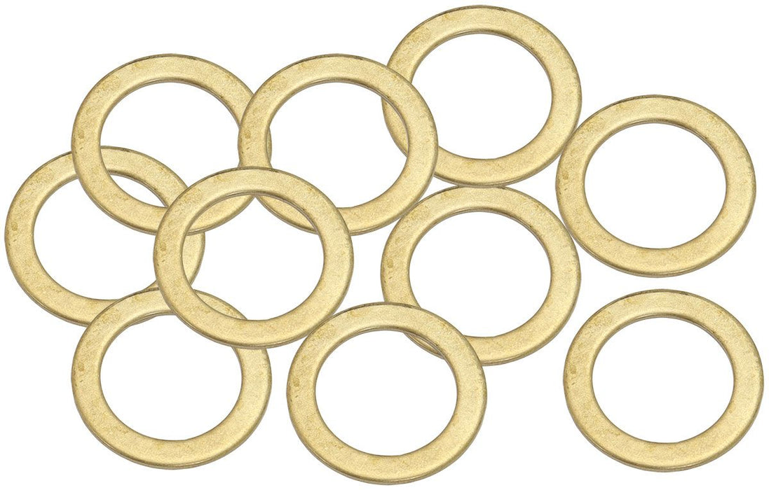 Metric Brass Washers 14mm I.D, 20mm O.D AF181-14