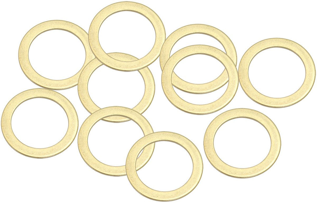 Metric Brass Washers 22mm I.D, 30mm O.D AF181-22