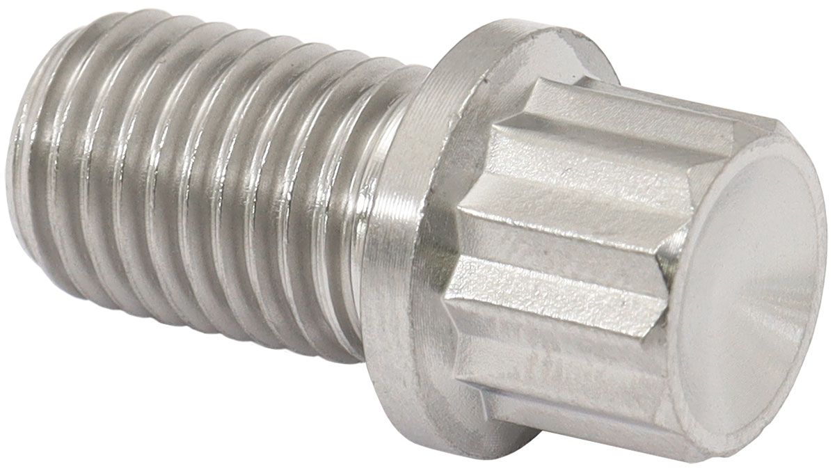 Aeroflow M10 x 1.25mm, UHL 15mm Titanium Bolt (AF3503-0590)