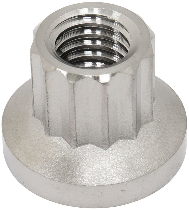 Aeroflow 7/16" Titanium 12 Point Nut (AF3516-0010)