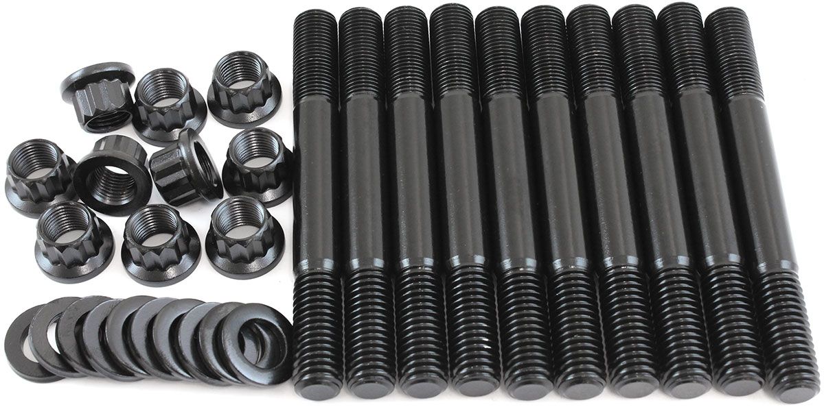 Aeroflow Small Block Ford Windsor 351 2 Bolt Main Stud Kit (AF37-2217)