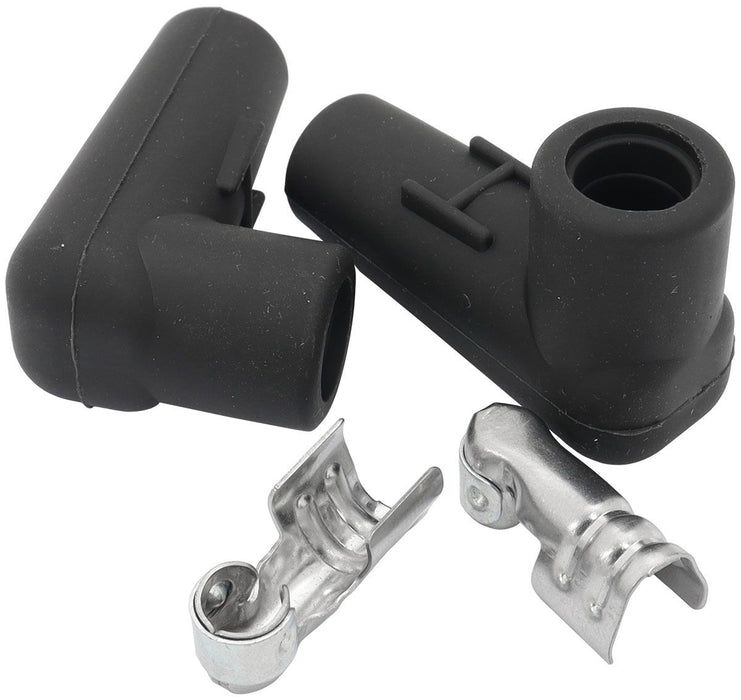 Aeroflow Xpro Silicone Low Profile 90Â° Spark Plug Boots & Terminals (AF4030-3312)