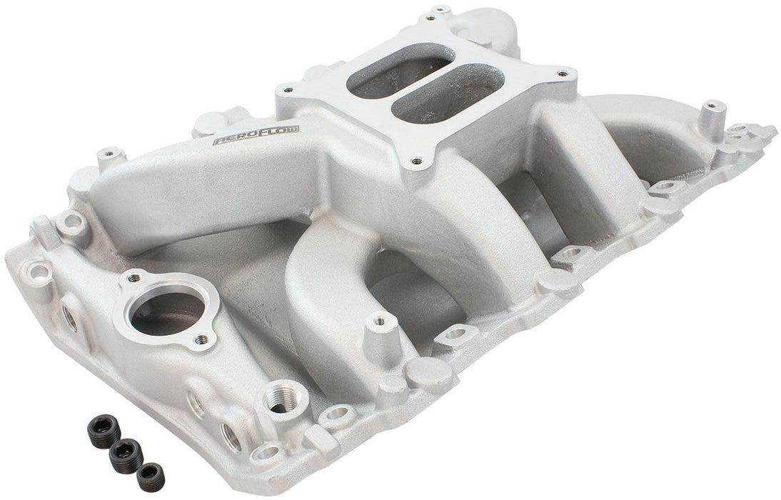 Holden 304 Air Gap Dual Plane Non EFI Intake Manifold, Natural Cast Fi