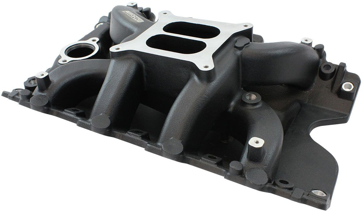 Holden 304 Air Gap Dual Plane Intake Manifold, Black Finish