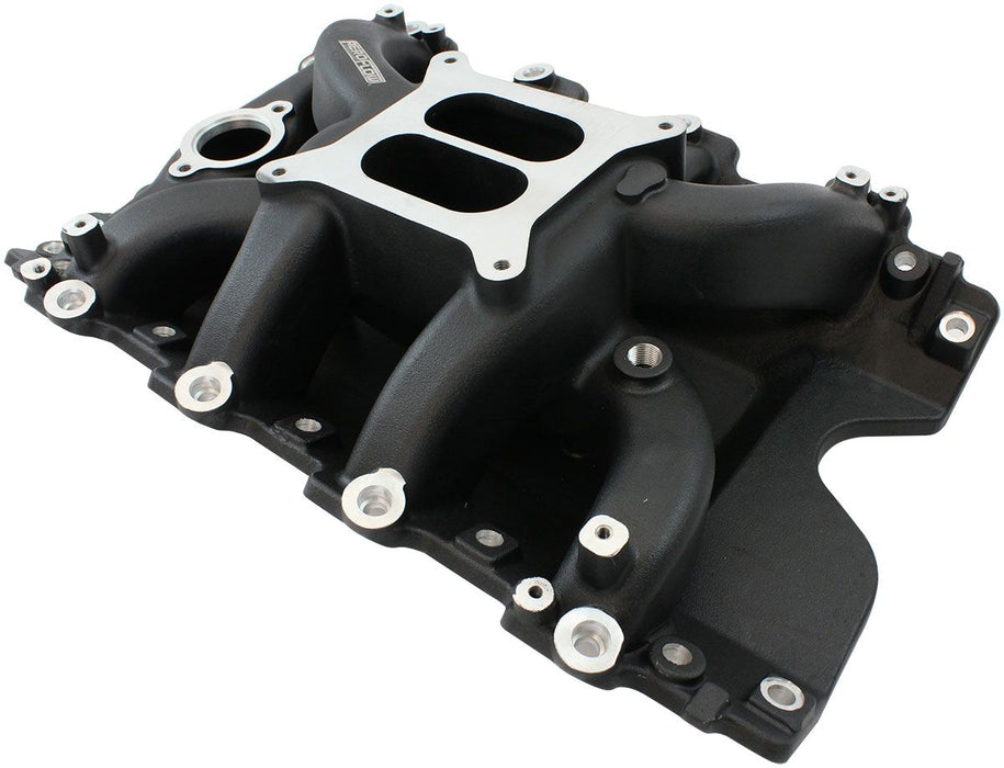 Holden 304 EFI Air Gap Dual Plane Intake Manifold, Black Finish