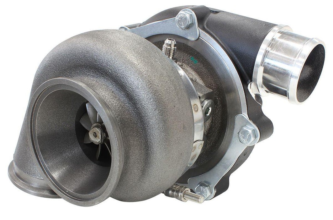 BOOSTED 4849 .72 Reverse Rotation Turbocharger 550HP, Hi Temp Black Finish AF800