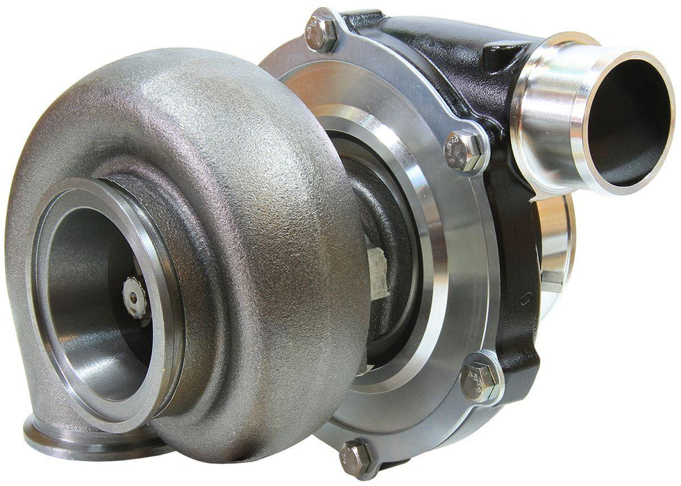 BOOSTED 5455 1.01 Reverse Rotation Turbocharger 650HP, Hi Temp Black Finish AF80