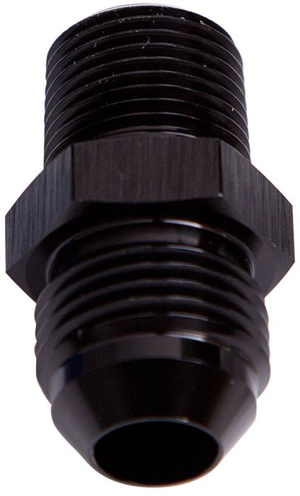 NPT to Straight Male Flare Adapter 1/16" to -4AN AF816-04-01BLK