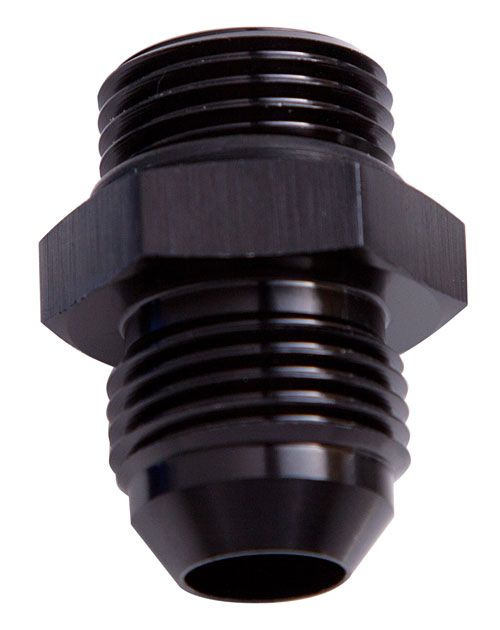 ORB to AN Straight Male Flare Adapter AF920-04-10BLK