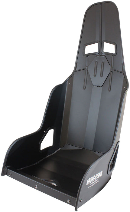 Aeroflow Pro Street Drag 16" Aluminium Race Seat, Black Finish (AF93-0160BLK)