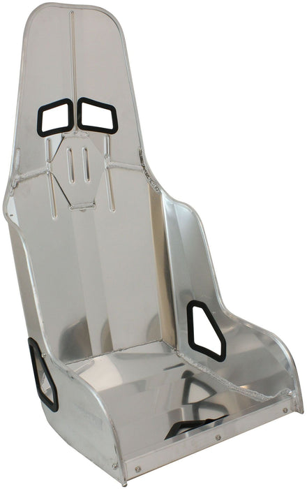 Aeroflow Pro Street Drag 18" Aluminium Race Seat, Raw Finish (AF93-0180)