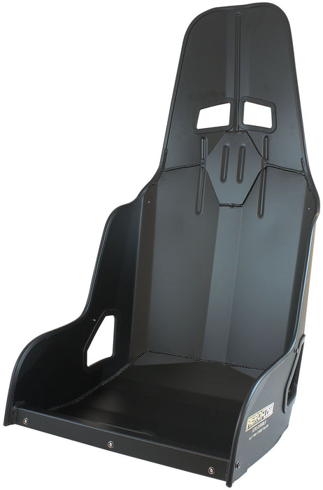 Aeroflow Pro Street Drag 18.5" Aluminium Race Seat, Black Finish (AF93-0185BLK)