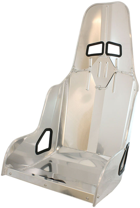 Aeroflow Pro Street Drag 18.5" Aluminium Race Seat, Raw Finish (AF93-0185)