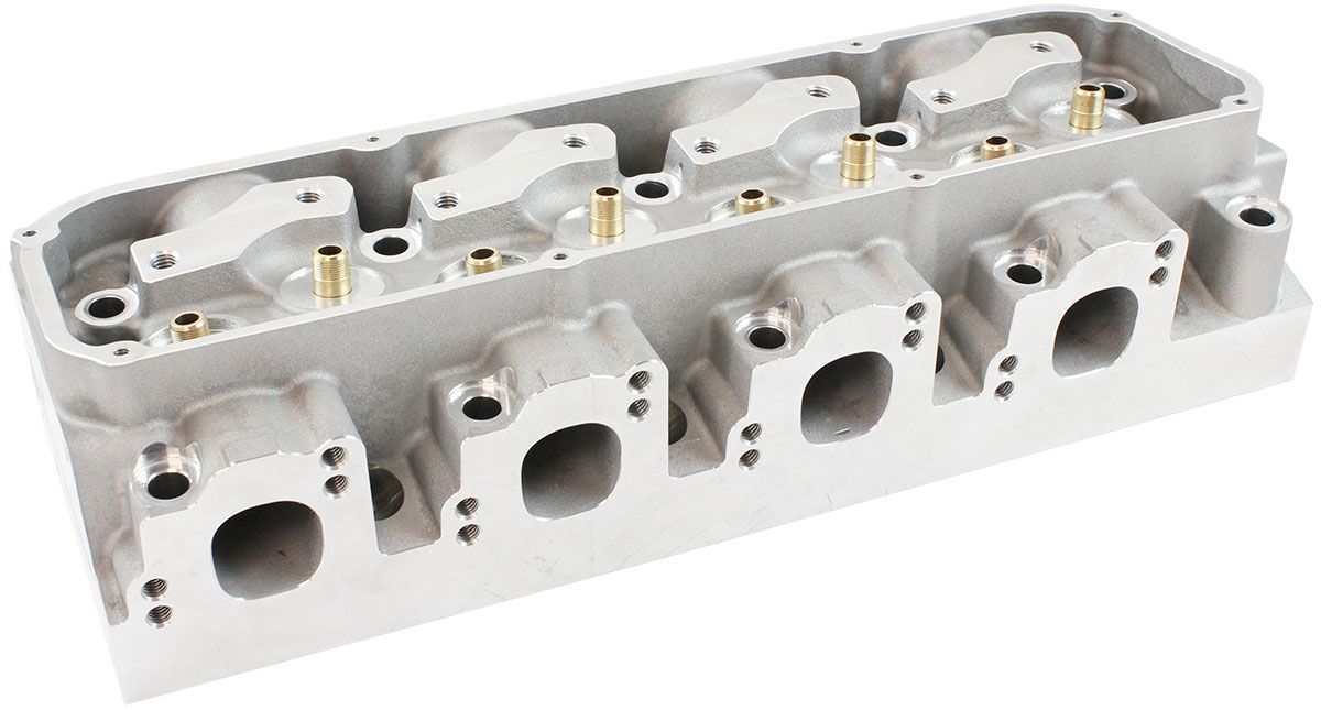 Aeroflow Bare 2V 205cc Aluminium Cylinder Heads with 68cc Chamber (Pair) (AF95-0351)