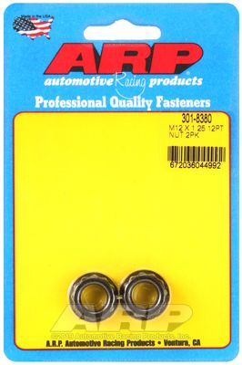 M12 x 1.25 12-Point Nuts, 16mm Wrench