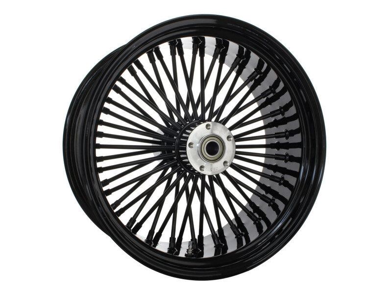 Attitude Inc Wheel, Rear, MaxSpoke, Black/Black, For Harley - DavidsonÂ®, 18 x 8.5 In, 1''Axle, Each