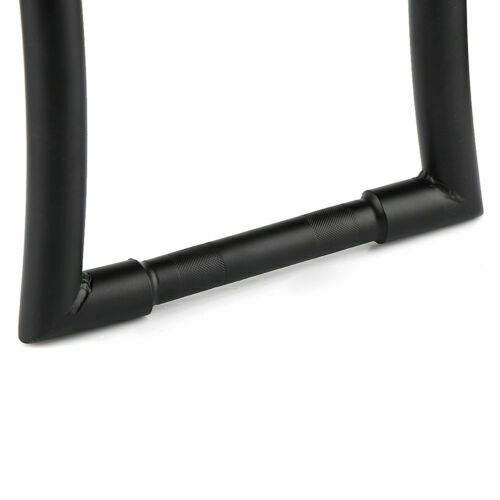 Attitude Inc Bonanza Handlebar, Black Powder Coat 16 Inc , 1-1/4 in. Ape Hangers, For Harley Softail Sportster Fat Boy Dyna