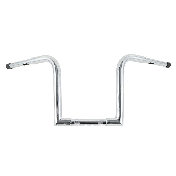 Attitude Inc Hefty Bars 10" Rise 1-1/4 Dia ,Handlebars, Chrome For Harley , Ape Hangers, each