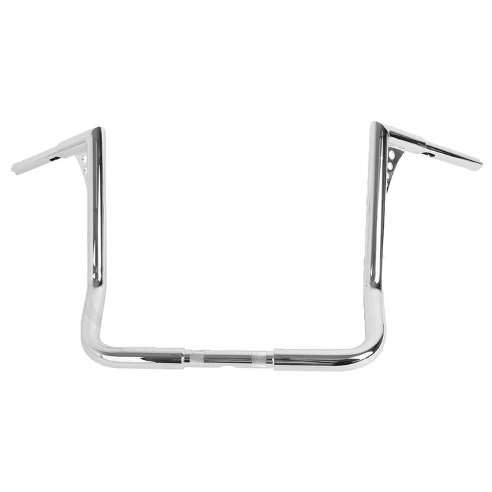 Attitude Inc Wide Bonanza Handlebar ,16 inch ,1- 1/4 Dia, ,Harley Touring Dressers ,Baggers, FLHT FLHTC, Chrome, each