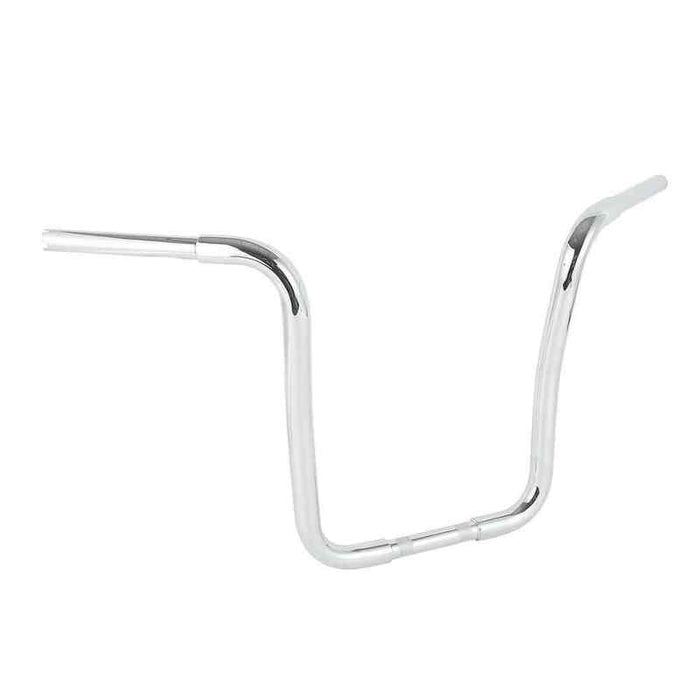 Attitude Inc Beefy Ape Handlebar, Chrome, 12 in. Rise 1-1/4 in, For Harley Sporster ,Softail Custom, Each