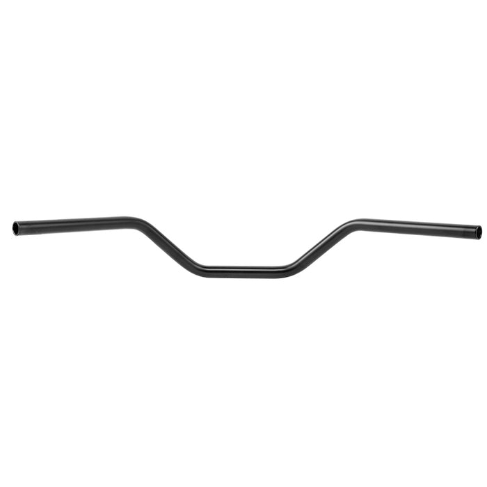 Attitude Inc 1" Hanger Handlebar, Black Powder Coat, 5 in Rise, For Harley Sportster Dyna Softail, Each