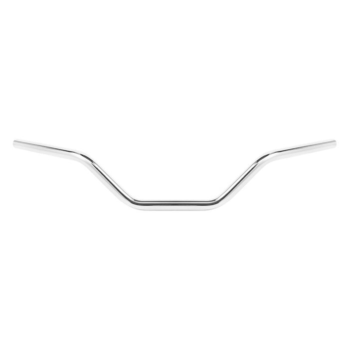 Attitude Inc 1" Hanger Handlebar, Chrome, 5 in Rise, For Harley Sportster Dyna Softail, Each