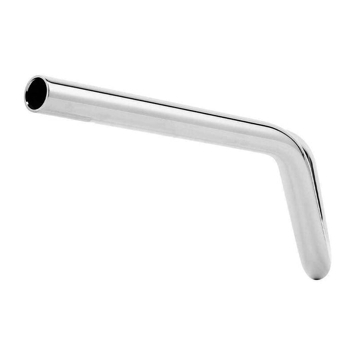 Attitude Inc 1" Hanger Handlebar, Chrome, 5 in Rise, For Harley Sportster Dyna Softail, Each