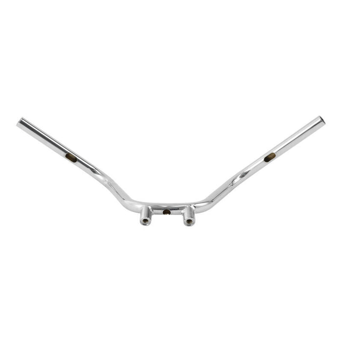 Attitude Inc JackRabbit Handlebar 1 in, 10 in, rise, 1.2 in riser  in, Chrome, For Harley  Softail Sportster Fat Boy Dyna, Each