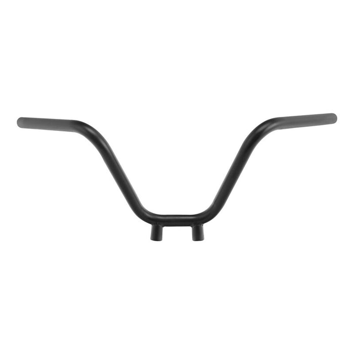 Attitude Inc JackRabbit Handlebar 1 in, 10 in, rise, 1.2 in riser  in, Matt Black, For Harley  Softail Sportster Fat Boy Dyna, Each