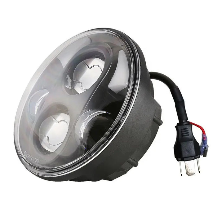 Attitude Inc Headlight insert ,7 Inch LED Daymaker Black For Harley