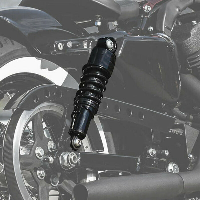 Attitude Inc Shocks, Lowering Heavy Duty Rear Premium Shocks Suspension, Black Adjustable, For Harley Sportster 04-12, Kit