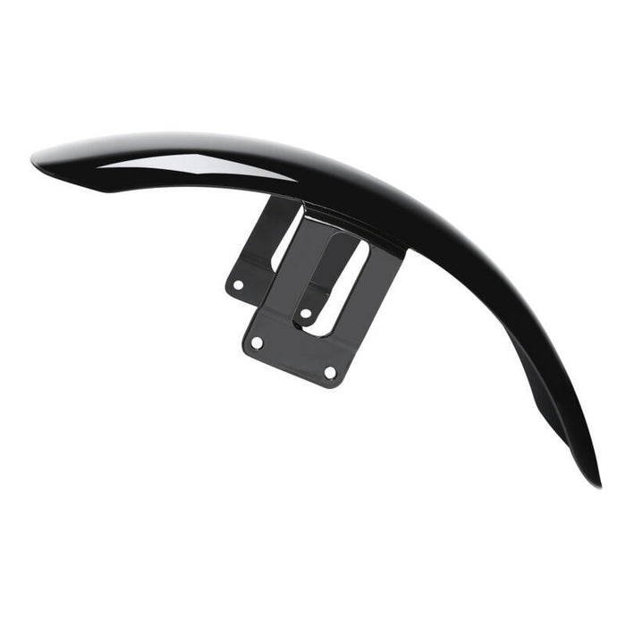 Attitude Inc Mudguard Splash Cover, Gloss Black Front Fender, For Harley Sportster XL883, Each