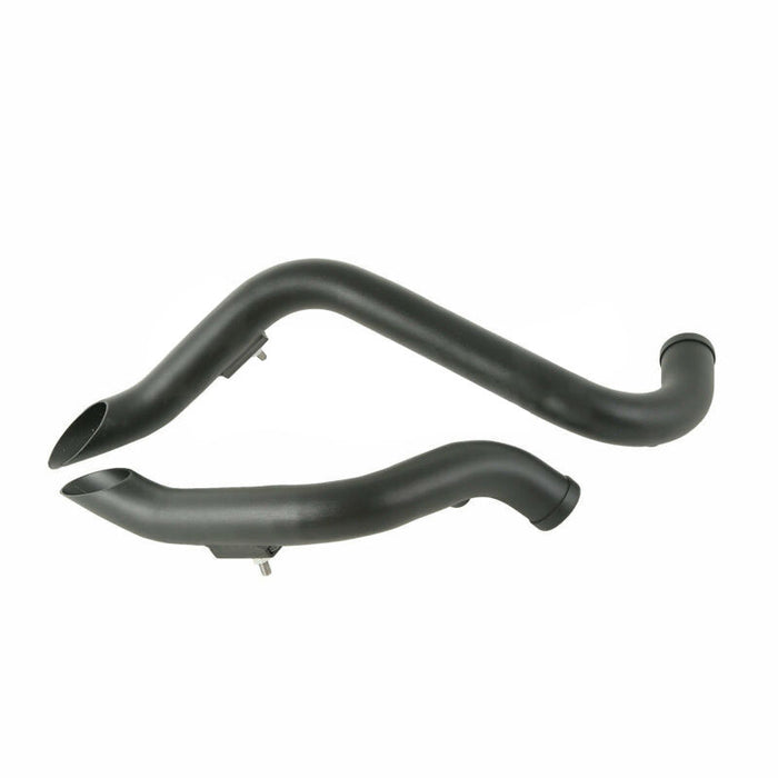 Attitude Inc Exhaust Headers Black Drag Pipes 1 3/4 inc , suit Harley Touring, Sportster, Dyna, Softail, kit