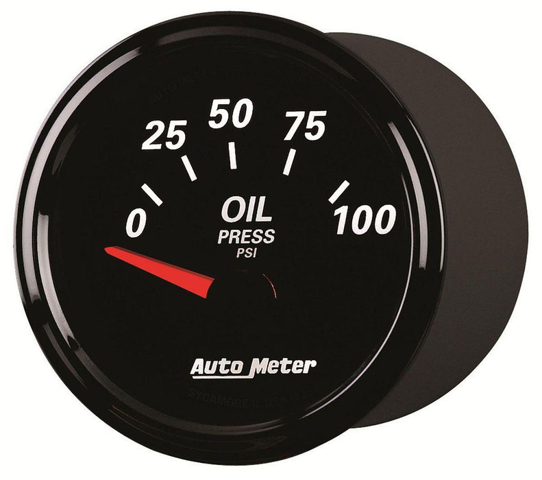 Designer Black II Oil Pressure Gauge AU1228