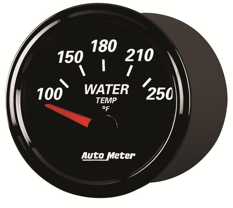 Designer Black II Water Temperature Gauge AU1238