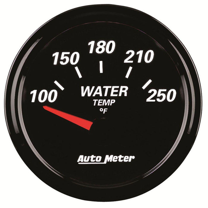 Designer Black II Water Temperature Gauge AU1238