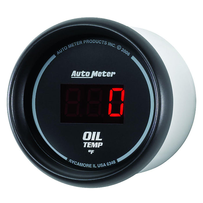 Sport-Comp Digital Series Oil Temperature Gauge AU6348