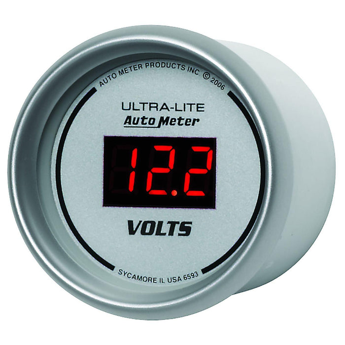 Ultra-Lite Digital Series Voltmeter Gauge AU6593