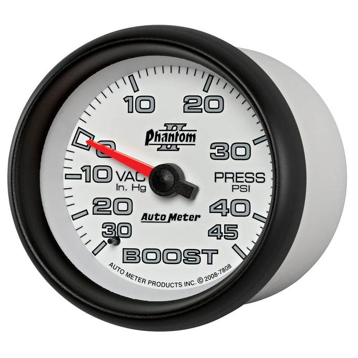 Phantom II Series Boost/Vacuum Gauge AU7808